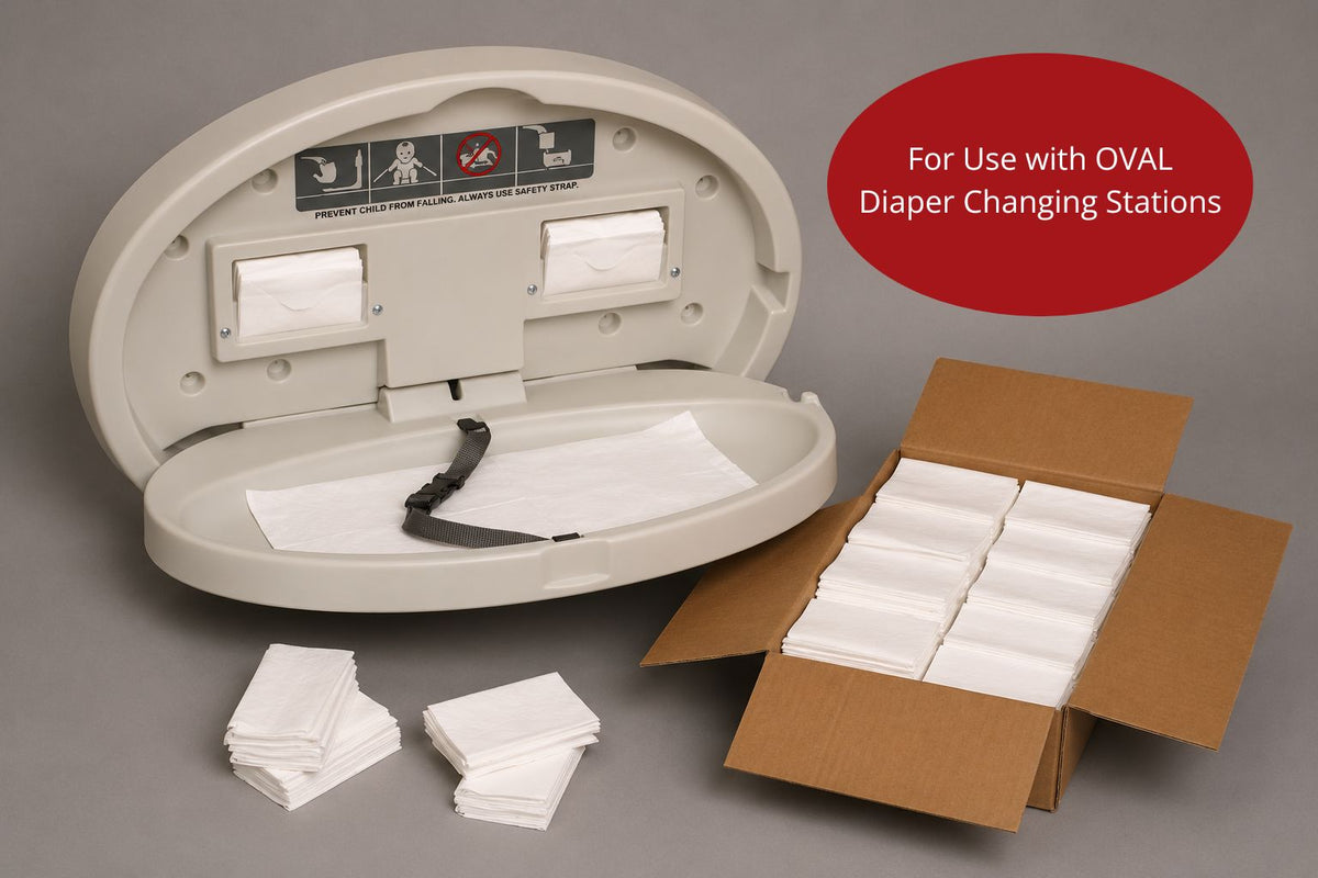 Disposable Bed Liners for Oval Diaper-Depot® Changing Stations