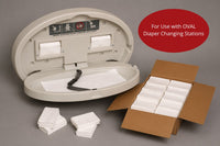 Disposable Bed Liners for Oval Diaper-Depot® Changing Stations